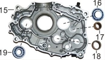 YUKİ VENOM MOTOR BLOĞU SAĞ