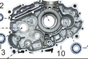 YUKİ VENOM MOTOR BLOĞU SOL