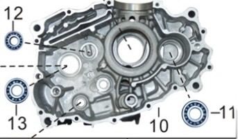 YUKİ VENOM MOTOR BLOĞU SOL