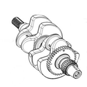 VOGE 625DSX KRANK SET