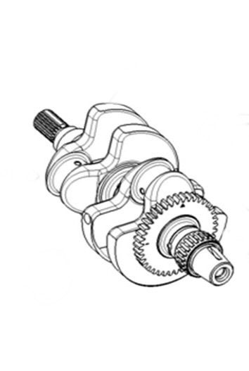 VOGE 625DSX KRANK SET